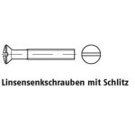DIN 964 Linsenkopfschraube mit Schlitz