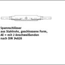 1 Stück DIN 1478 Stahl SP AE galvanisch verzinkt...