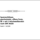 1 Stück DIN 1480 Stahl SP AE galvanisch verzinkt...