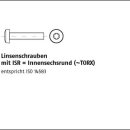 100 Stück DIN 7985 A2 ISR Linsenschrauben mit...
