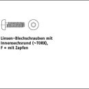 2000 Stück ISO 14585 Stahl geh. Form F galvanisch...
