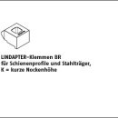 1 Stück Temperguss BR K feuerverzinkt LINDAPTER...