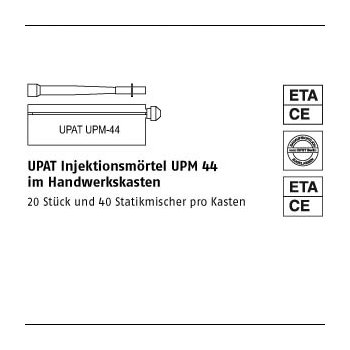 1 Stück Mörtel UPM44 HWK UPAT Injektionsmörtel UPM44 iMHandwerkskasten UPM44 iMHwk mm