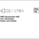 10 Stück A4 MAxUPAT Expressanker MAxmit 2...