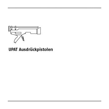 1 Stück Kunststoff UPAT Ausdrückpistolen . mm